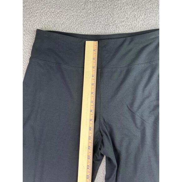 J. Jill Wearever Collection Smooth Fit Full Leg Pants Black Pull On Sz M 32x27 - Picture 4 of 10